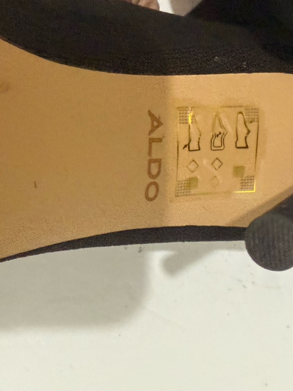 Aldo Black Over-the-Knee Stiletto Boots - Picture 3 of 6